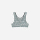 Rylee and Cru Longline Bra - Blue Daisy