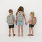 Mebie Baby Mini Backpack - Green Daisy / Mustard Floral / Green Checkered
