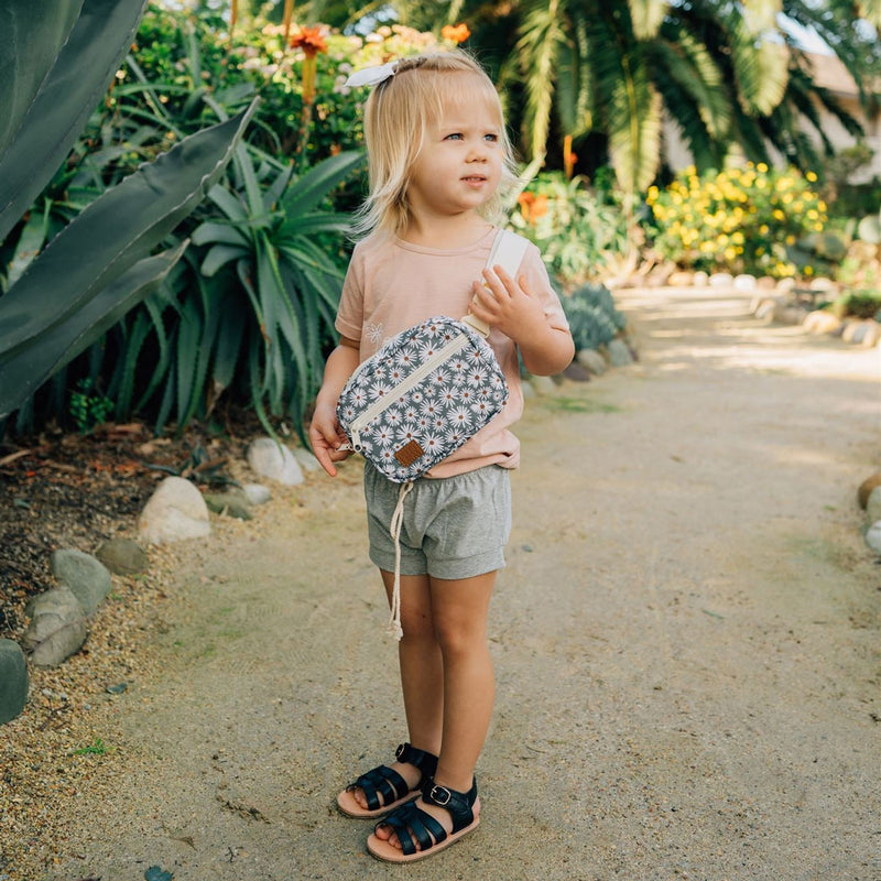 Mebie Baby Mini Fanny Pack - Green Daisy