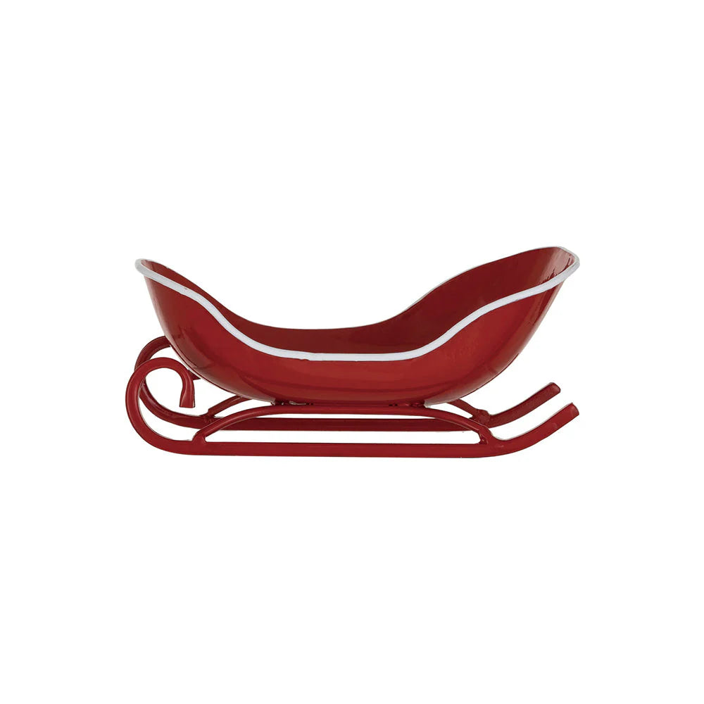Creative Co-op Metal Sleigh