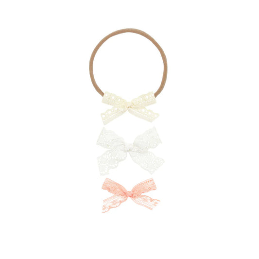 Lou Lou and Company Lace Bow 3 Pack