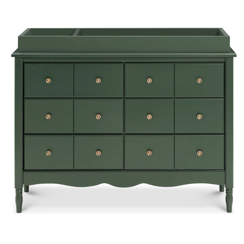 Liberty 6-Drawer Assembled Dresser - Forest Green