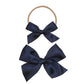 Lou Lou and Company Satin Bow Headband - Small