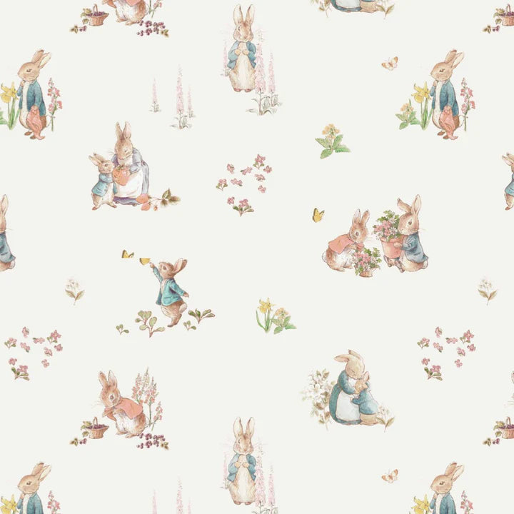Saranoni Bamboo Rayon Muslin / Lush Mini Blanket - Peter Rabbit