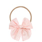 Lou Lou and Company Cloud Muslin Heirloom Bow Headband