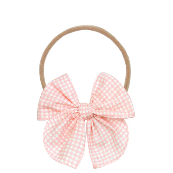 Lou Lou and Company Cloud Muslin Heirloom Bow Headband