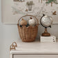 Olli Ella Rattan Tulip Carry Basket