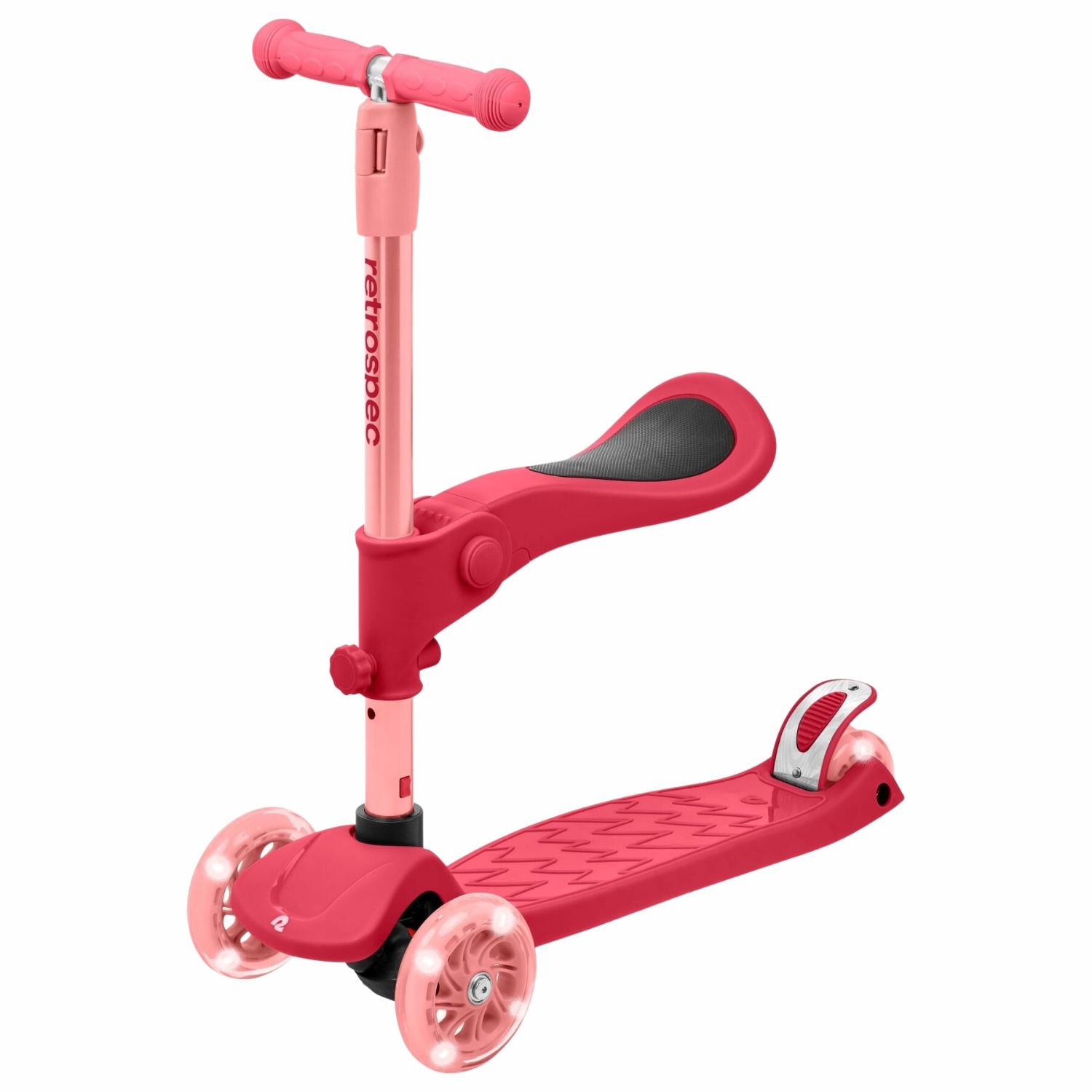 Retrospec Chipmunk Plus Kids' Kick Scooter - Bubblegum