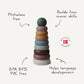 Mushie Stacking Rings Toy