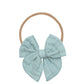 Lou Lou and Company Cloud Muslin Heirloom Bow Headband