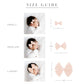 Size guide for Lou Lou and Company Tulle Bow Headband - Small - Blush