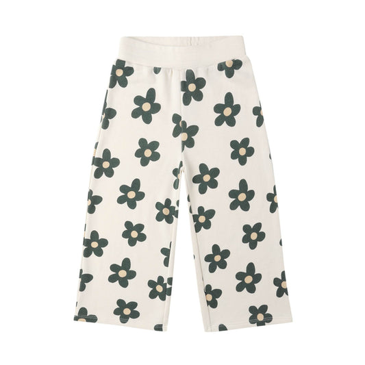 Rylee and Cru Wide Leg Sweatpant - Daisy
