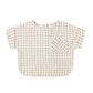 Quincy Mae Woven Boxy Top - Cedar Check
