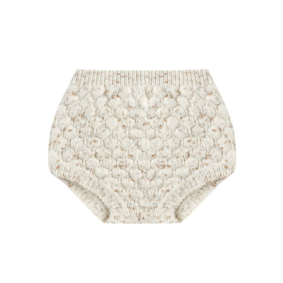 Quincy Mae Knit Bloomer - Natural Confetti