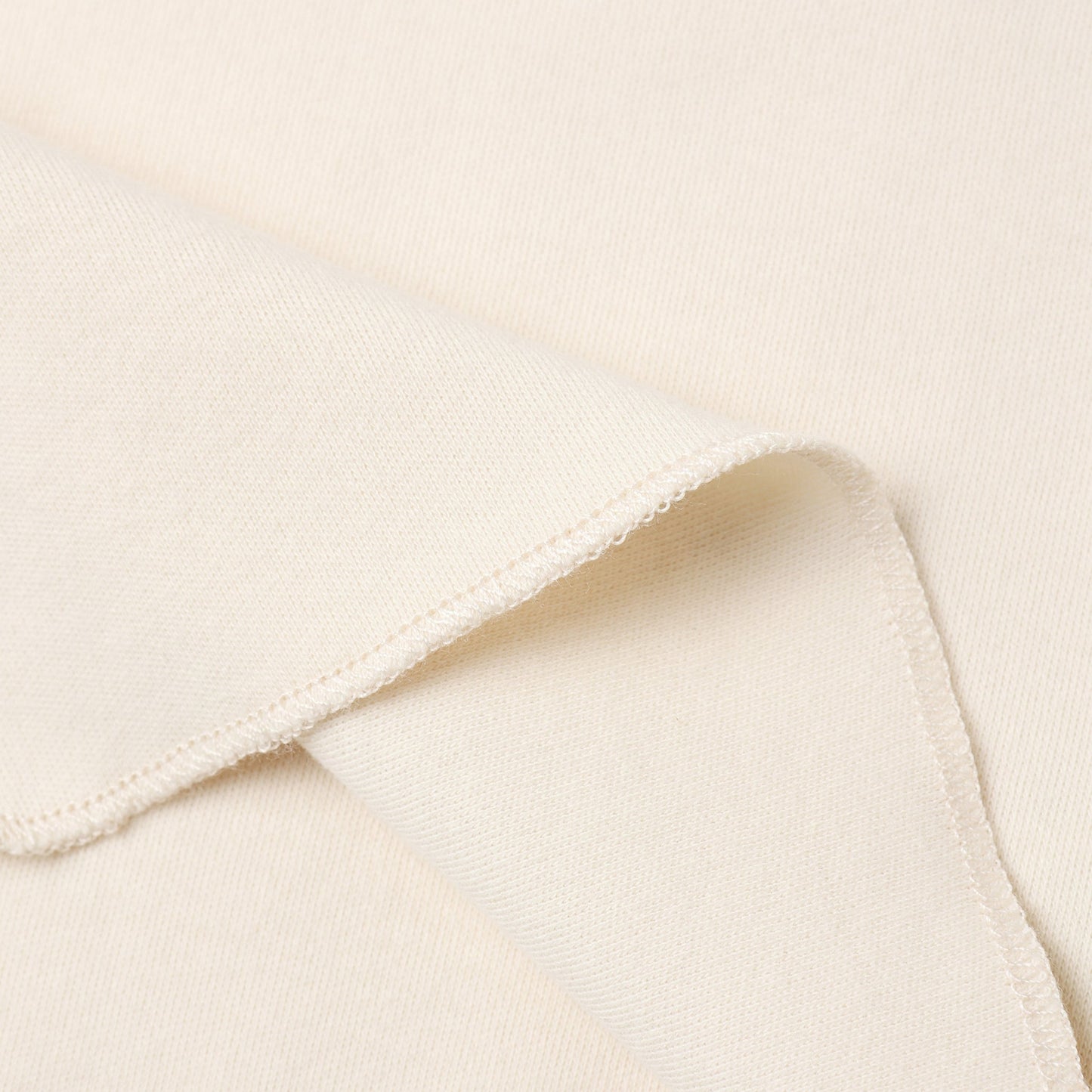 Quincy Mae Wrap Top + Footed Pant Set - Natural