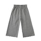 Rylee and Cru Wide Leg Pant - Black Gingham