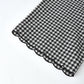 Rylee and Cru Wide Leg Pant - Black Gingham