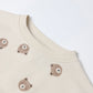 Quincy Mae Relaxed Sweatshirt - Brown Bear