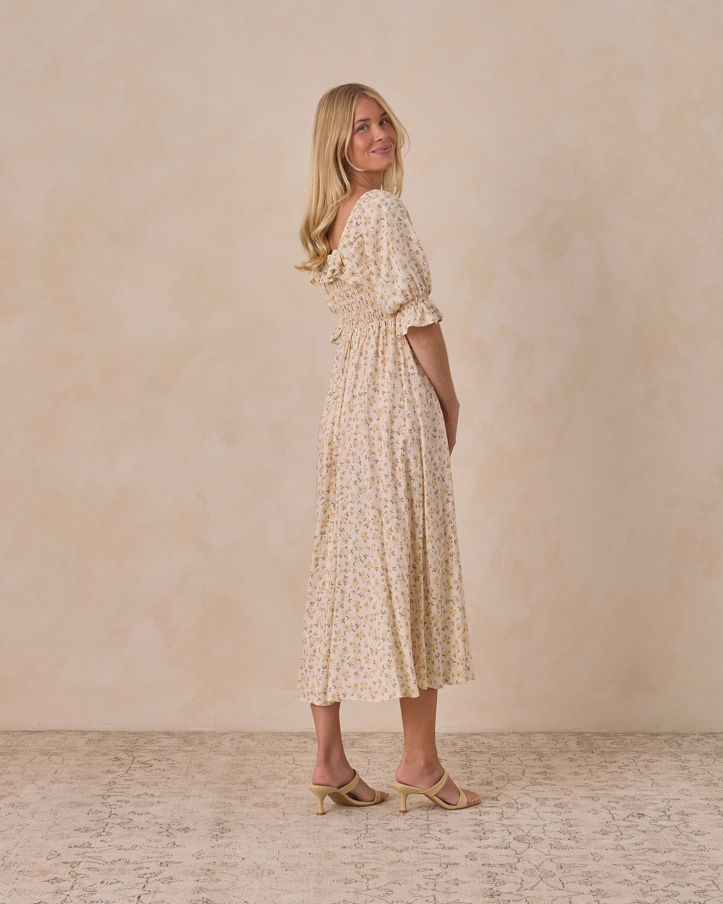 Noralee Women's Birdie Dress - Lemon Meadow