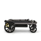Veer Cruiser City Essentials Bundle - Cruiser City / Retractable Canopy / Leather Grips / Cargo Nets - Gray Granite