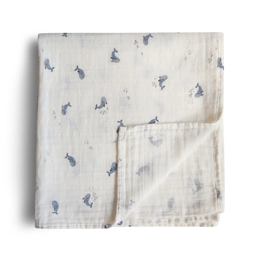 Mushie Muslin Swaddles