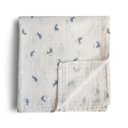 Mushie Muslin Swaddles