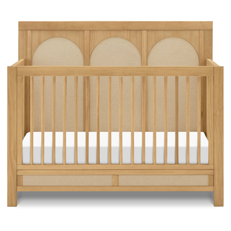 Namesake Eloise 4-in-1 Convertible Crib - Honey and Performance Sand Eco-Weave
