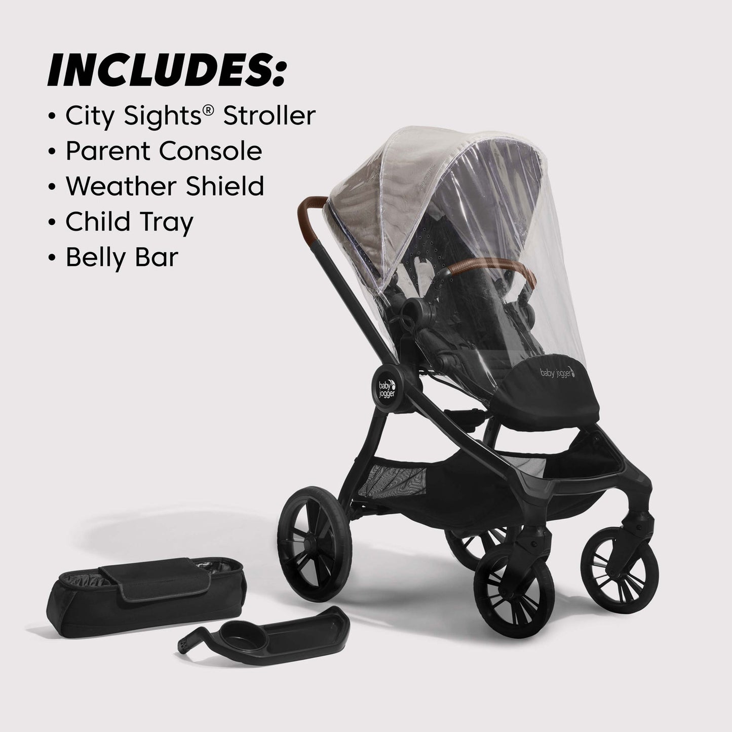 Baby Jogger City Sights Stroller Bundle