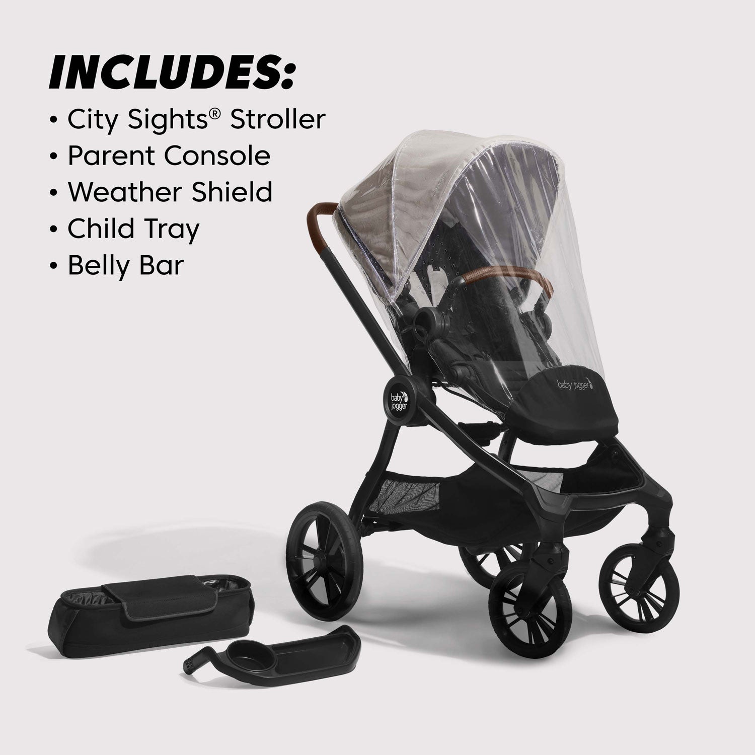 Baby Jogger City Sights Stroller Bundle