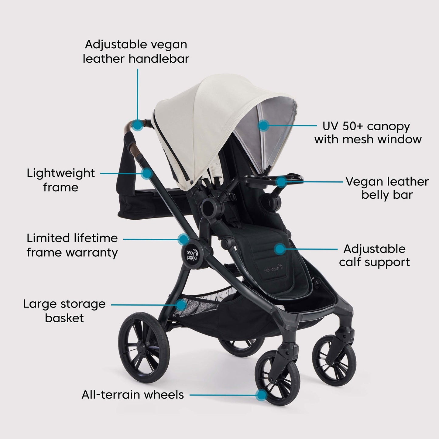 Baby Jogger City Sights Stroller Features