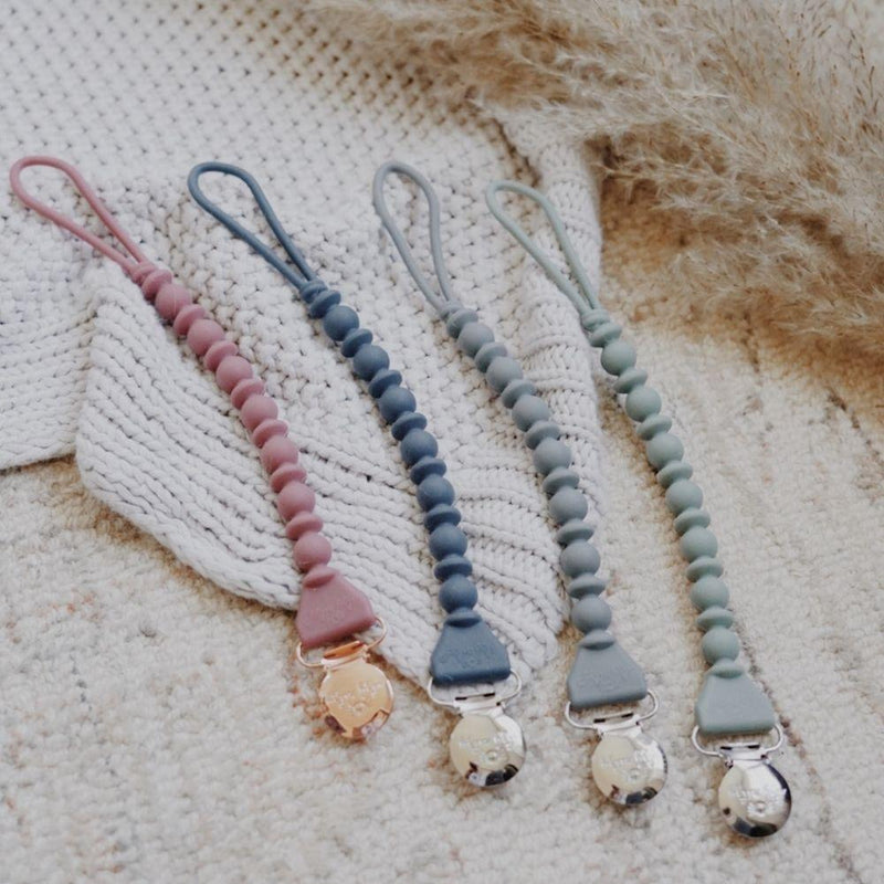 Itzy Ritzy Sweetie Strap Beaded Pacifier Clip