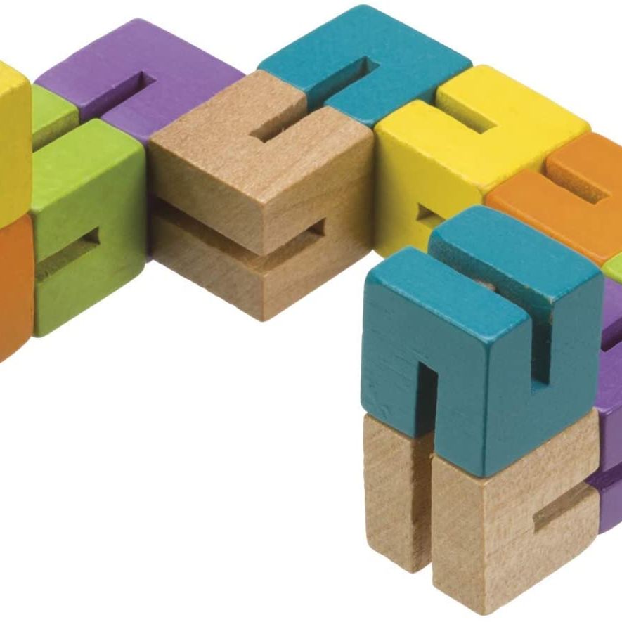 Toysmith Wood Fidget Puzzle