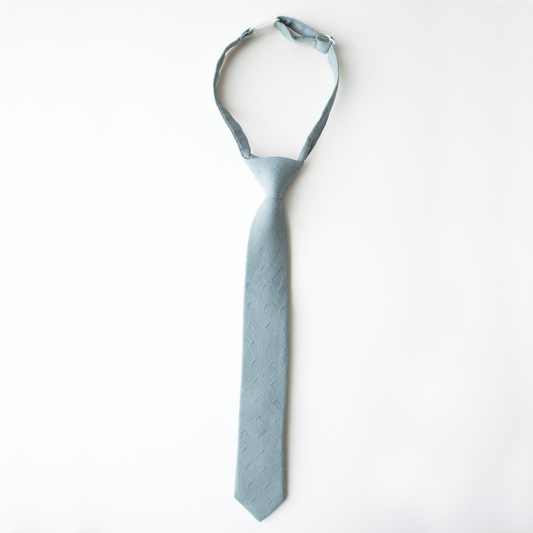 Boon Ties Boys' Tie - Dusty Blue