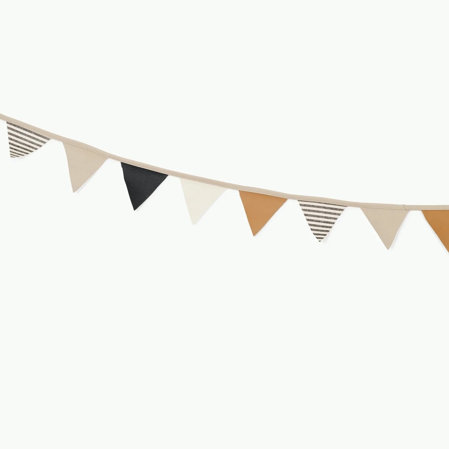 Gathre Bunting Pennants - Stone Stripe