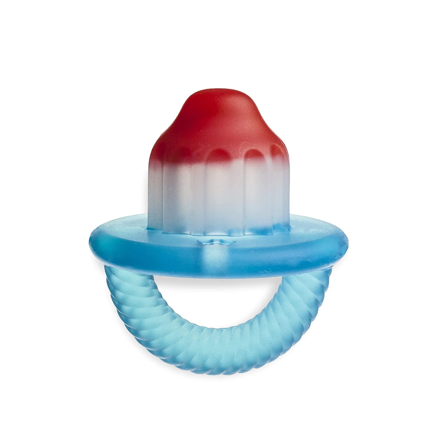 Itzy Ritzy Teensy Teether - Soothing Silicone Teether - Hero Pop