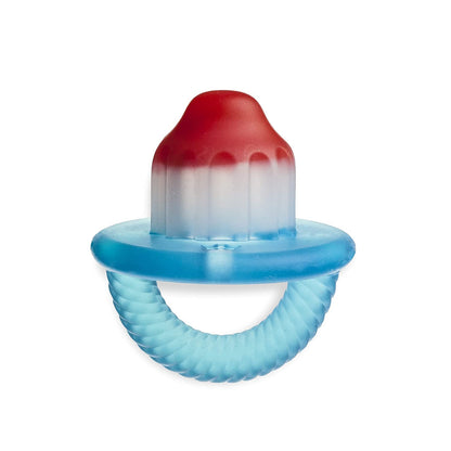 Itzy Ritzy Teensy Teether - Soothing Silicone Teether - Hero Pop