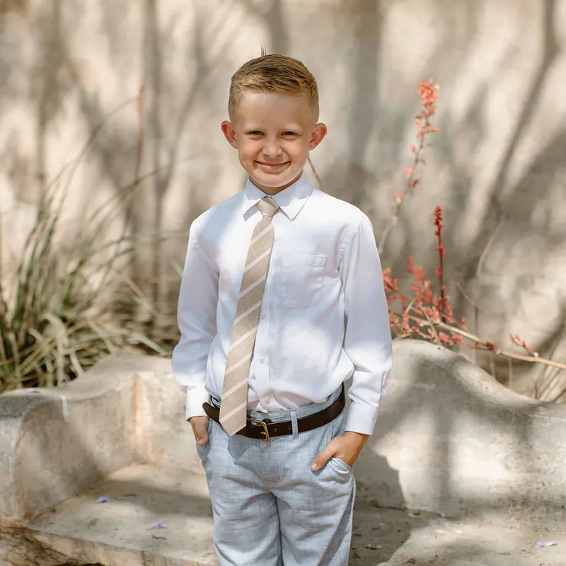Boy wearing Boon Ties Boys' Tie - La Jolla