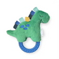 Itzy Ritzy Ritzy Rattle Pal - Plush Rattle Pal with Teether - Dino
