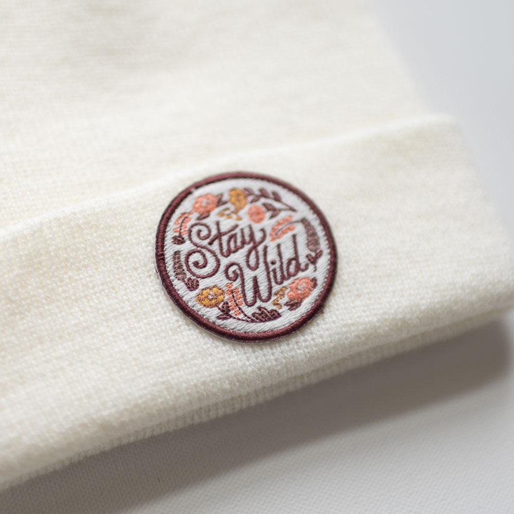 Seaslope Stay Wild Beanie - Dove