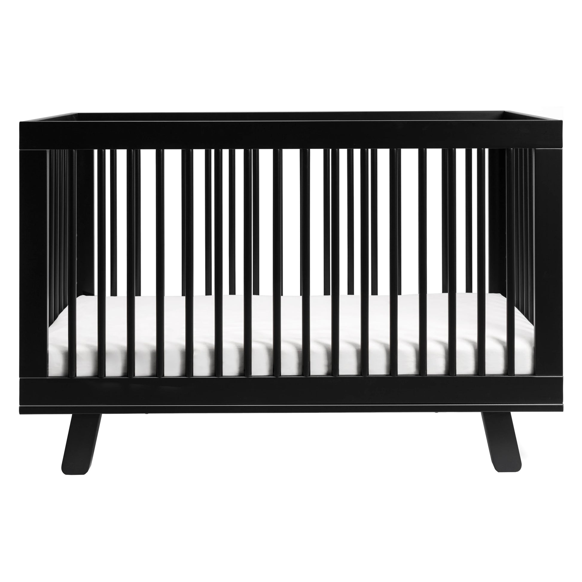 Babyletto Hudson 3-in-1 Convertible Crib with Toddler Bed Conversion Kit - black