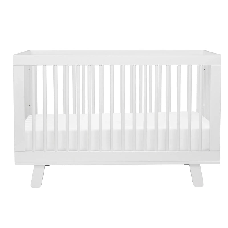 Babyletto Hudson 3-in-1 Convertible Crib with Toddler Bed Conversion Kit - white