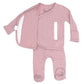 Bonsie Skin to Skin Babywear Footie - Peony