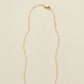 Made by Mary Gold Filled Family Florals Oval Disc Necklace - 6 Blooms