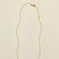 Made by Mary Gold Filled Wild Blooms Mini Zola Disc Necklace - 18"