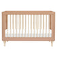 Babyletto Lolly 3-in-1 Convertible Crib with Toddler Bed Conversion Kit - Canyon/Washed Natural