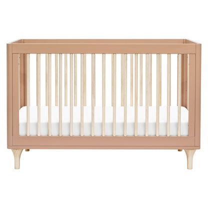 Babyletto Lolly 3-in-1 Convertible Crib with Toddler Bed Conversion Kit - Canyon/Washed Natural