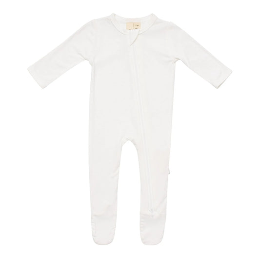 Kyte BABY Zippered Footie - Cloud 