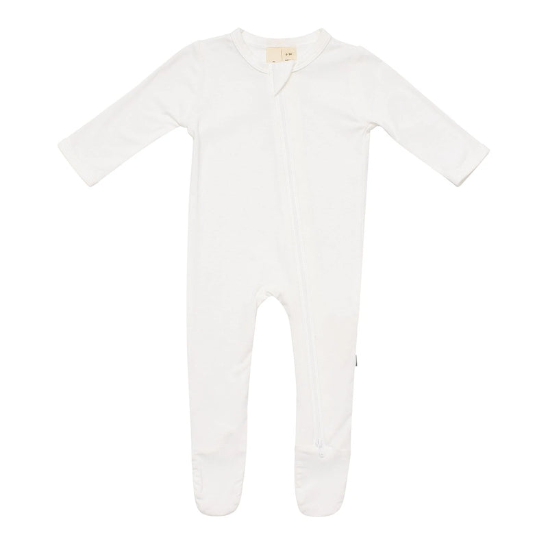 Kyte BABY Zippered Footie - Cloud 