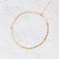 Made by Mary Gold Filled Poppy Choker Necklace