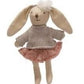 Creative Co-op Cotton Linen Mini Animal Doll - Bunny